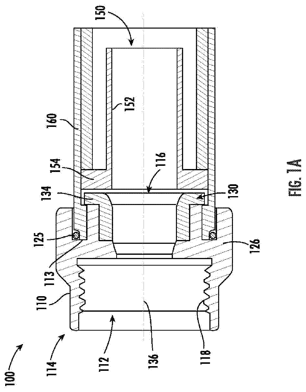 Coaxial cable connector assemblies with outer conductor engagement features and methods for using the same