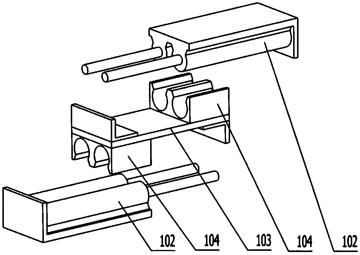 Transversely-opened steering wheel die and use method