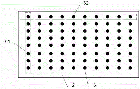 Multifunctional waffle cotton thermal batting and preparation method thereof