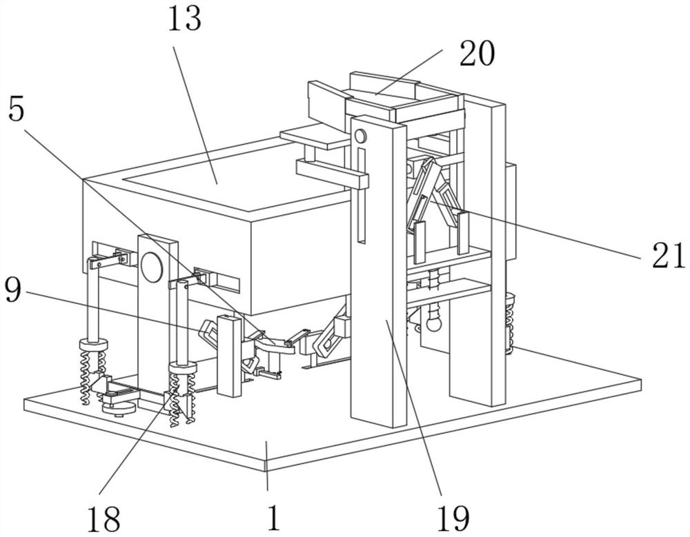 Aluminum alloy mold production system convenient to demold