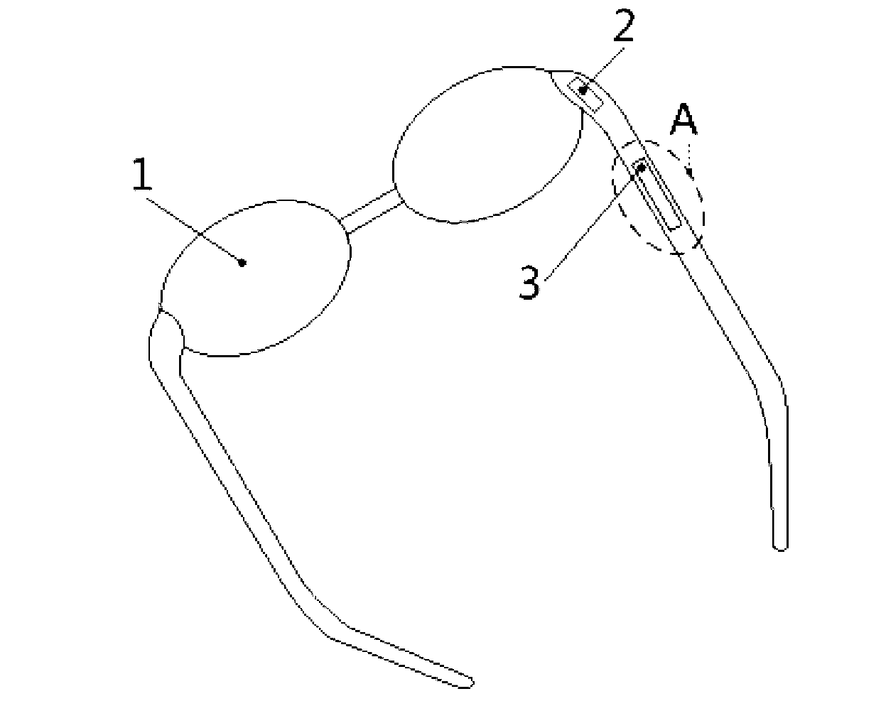 Multifunctional piezoelectric bone conduction earphone and touch force feedback system integrated with glasses