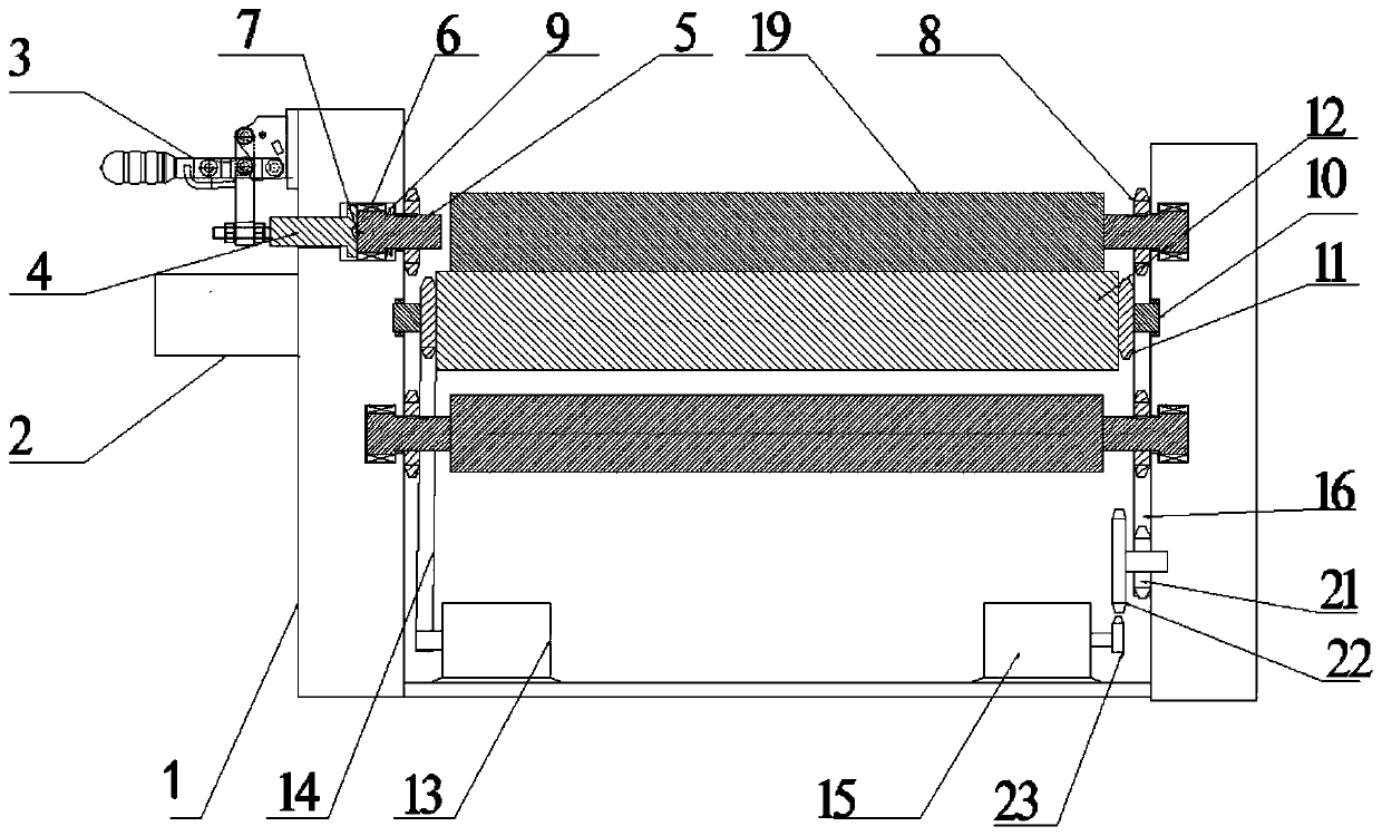 Metal bar surface rust and burr removing polishing machine