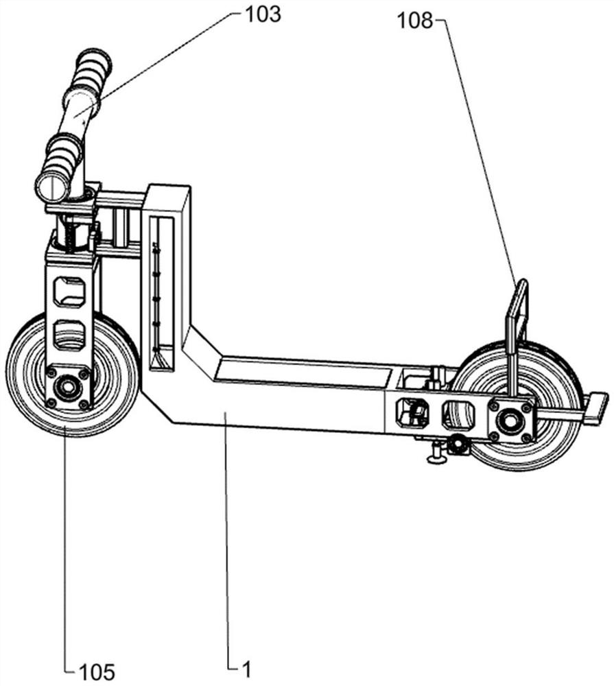 A kind of multifunctional electric bicycle support