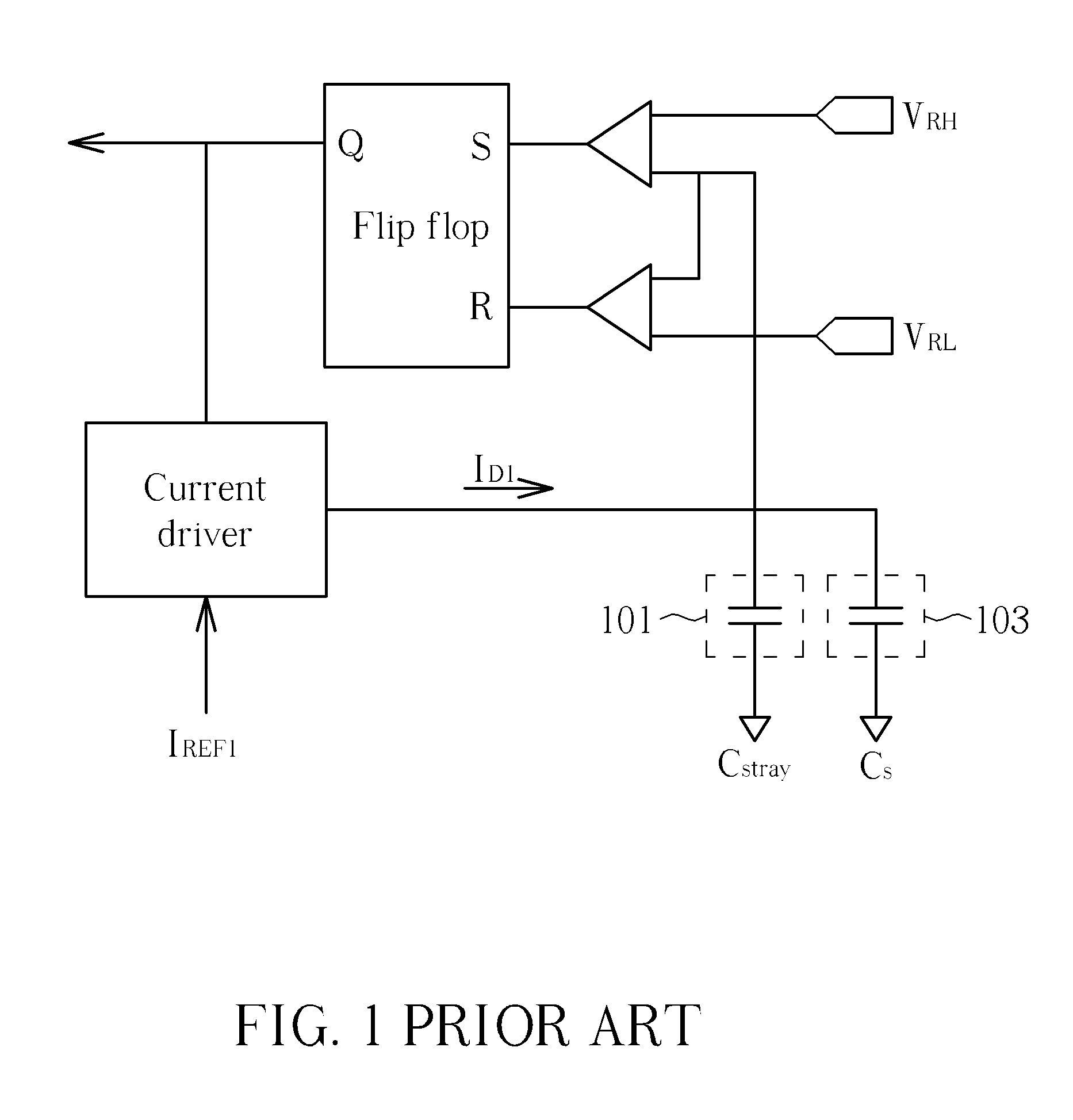 Capacitance difference detecting circuit and capacitance difference detecting method