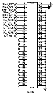 A test board with a serial number structure and a method for identifying the serial number