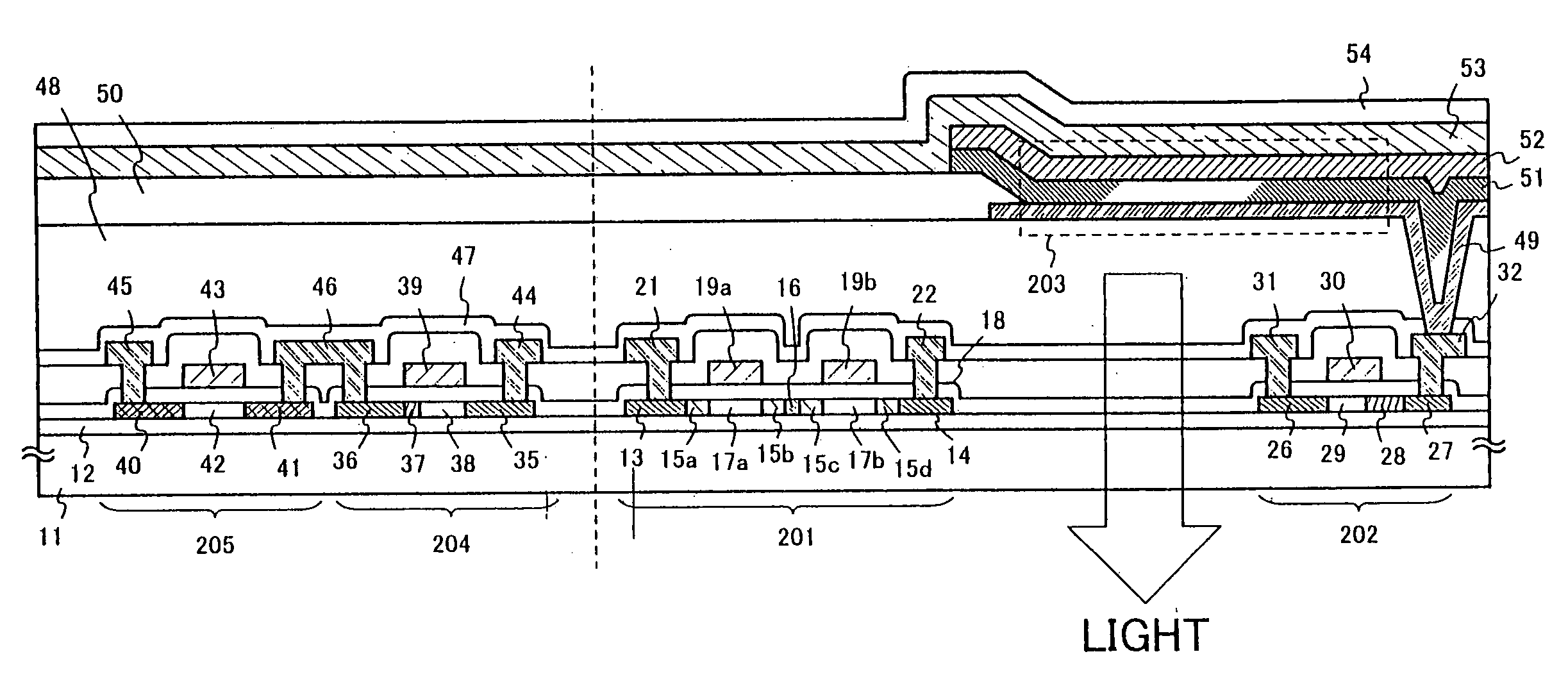 EL display device, driving method thereof, and electronic equipment provided with the display device