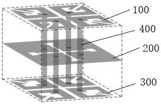 Frequency selection surface unit, frequency selection surface and frequency selection method