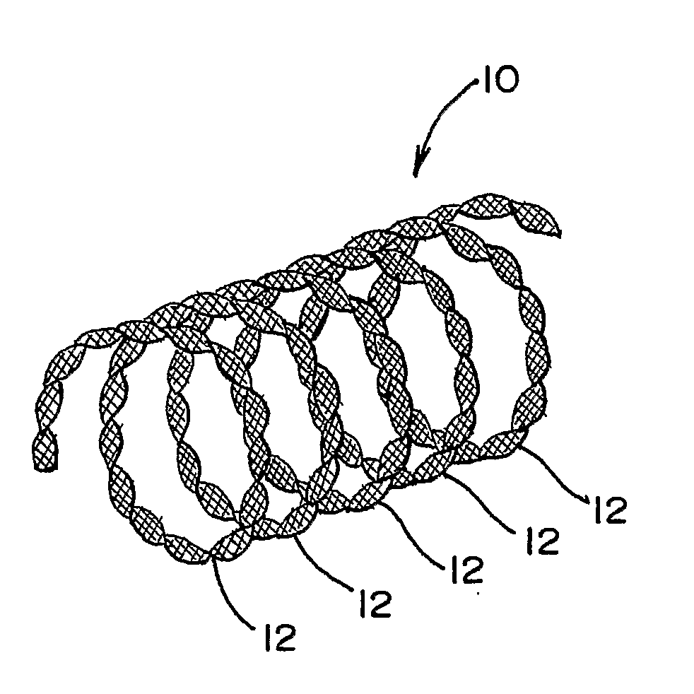 Vascular Occlusion Device With An Embolic Mesh Ribbon