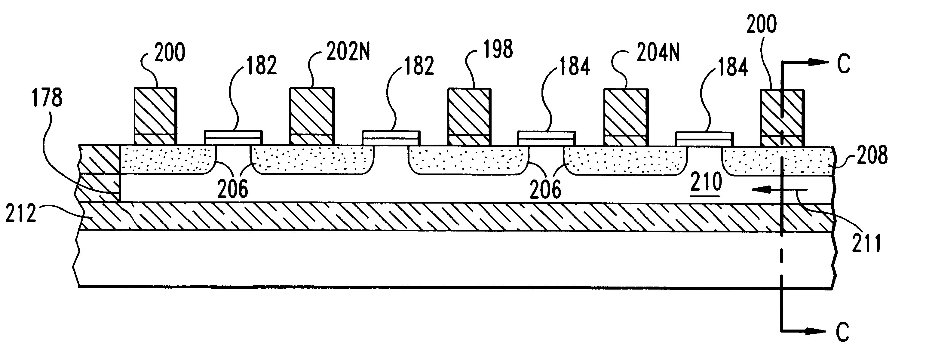 Silicon on insulator field effect transistors having shared body contact