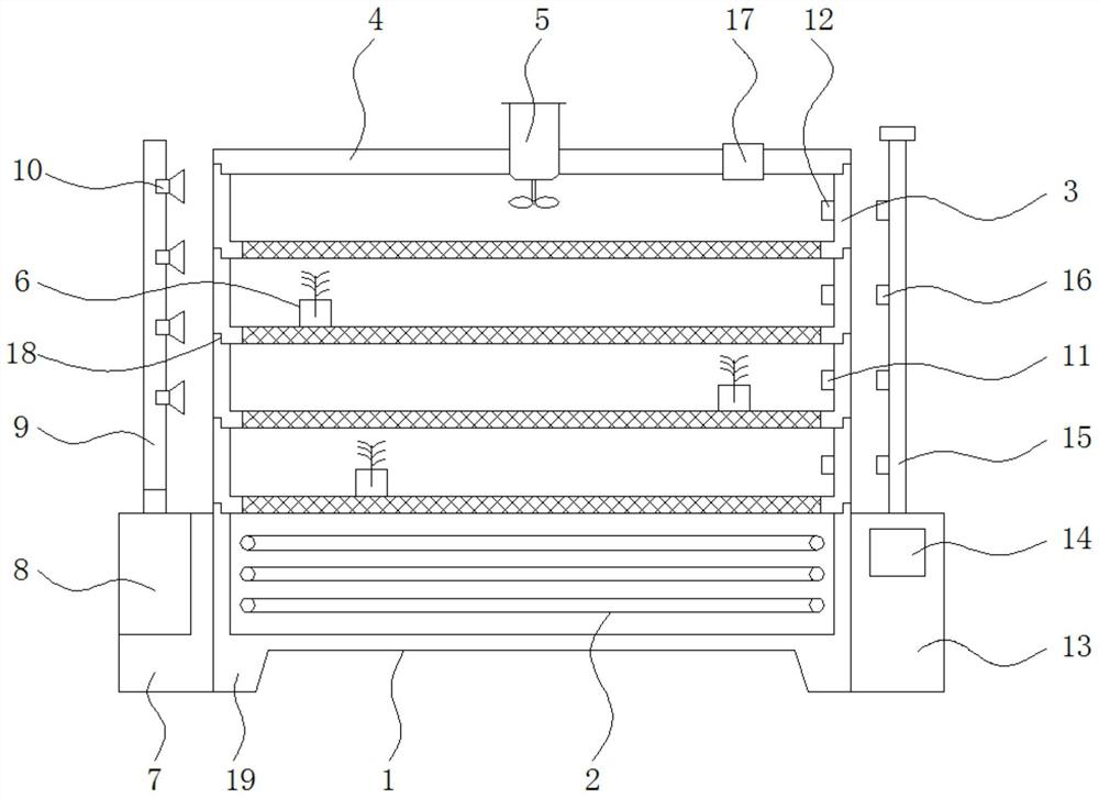 Laminated constant-temperature and constant-humidity transparent three-dimensional cottage cover