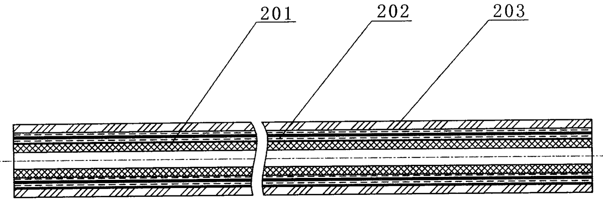 Connection structure for soft wire and liquid-cooling electrode of liquid-cooling cable special for large-power charging pile