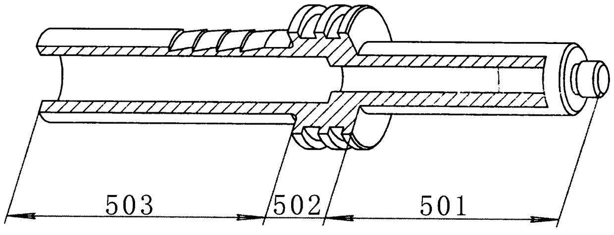 Connection structure for soft wire and liquid-cooling electrode of liquid-cooling cable special for large-power charging pile