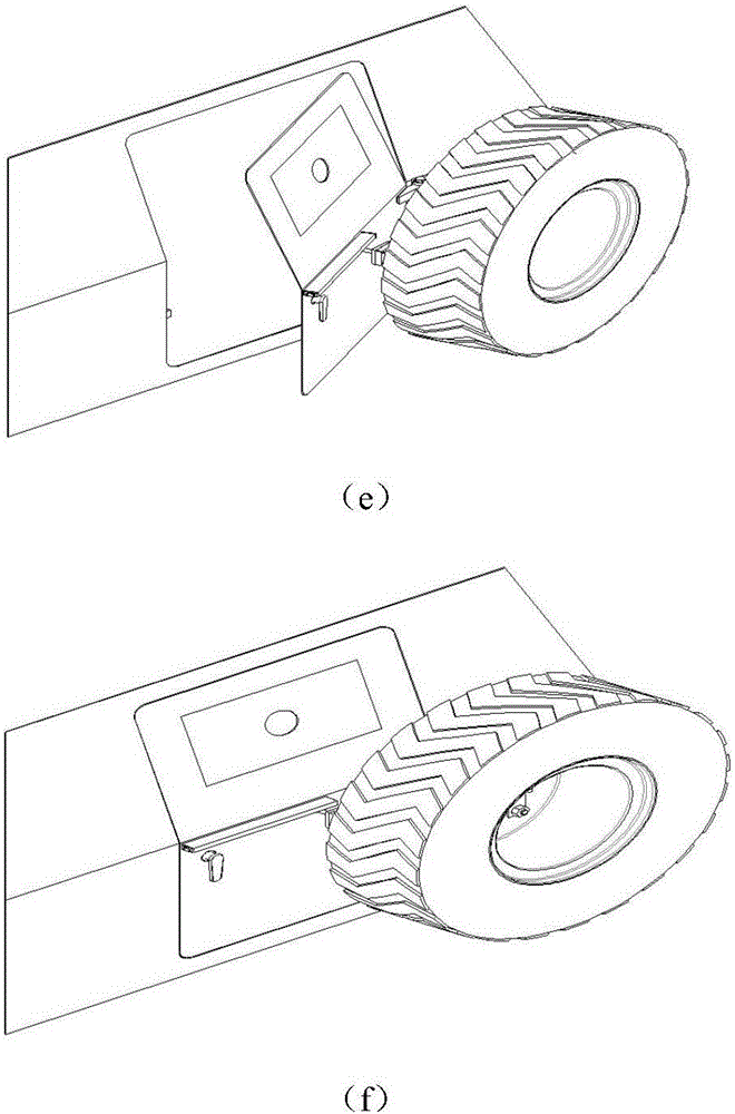 Spare wheel carrier for vehicle