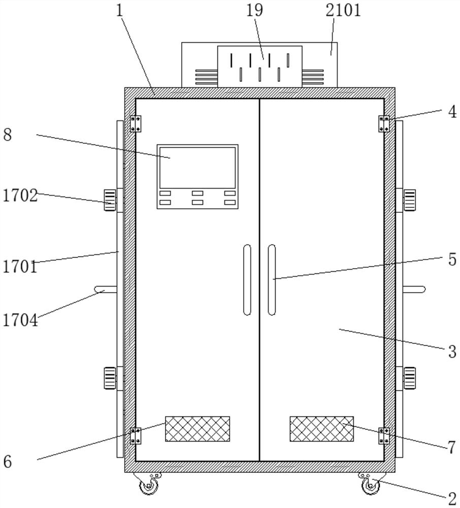 Storage rack for textile thread processing