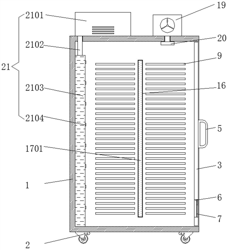 Storage rack for textile thread processing