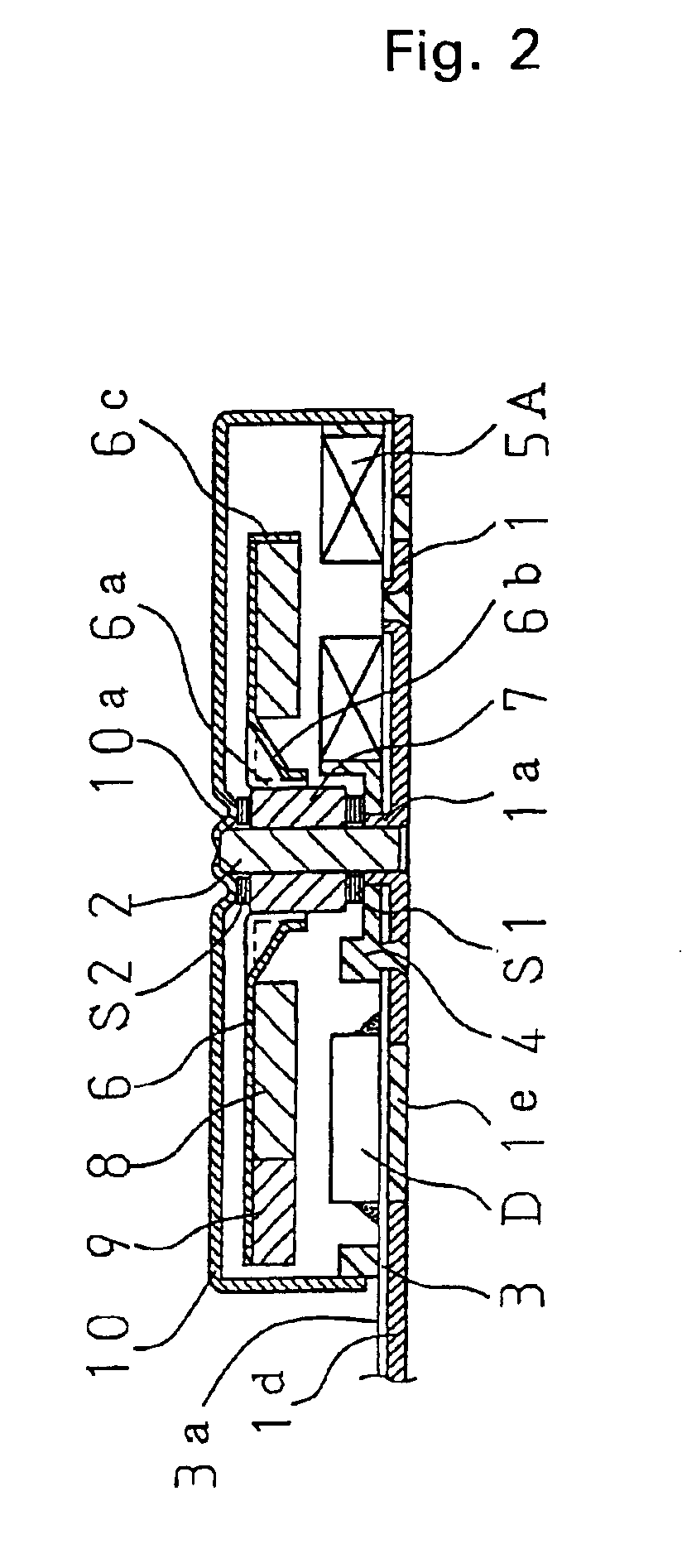 Axial-air-gap brushless vibration motor containing drive circuit