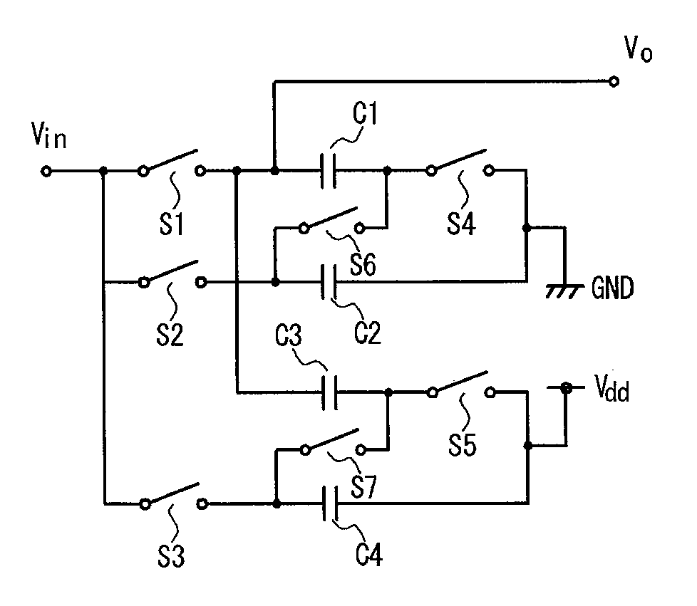 Passive amplification circuit and analog-digital convertor