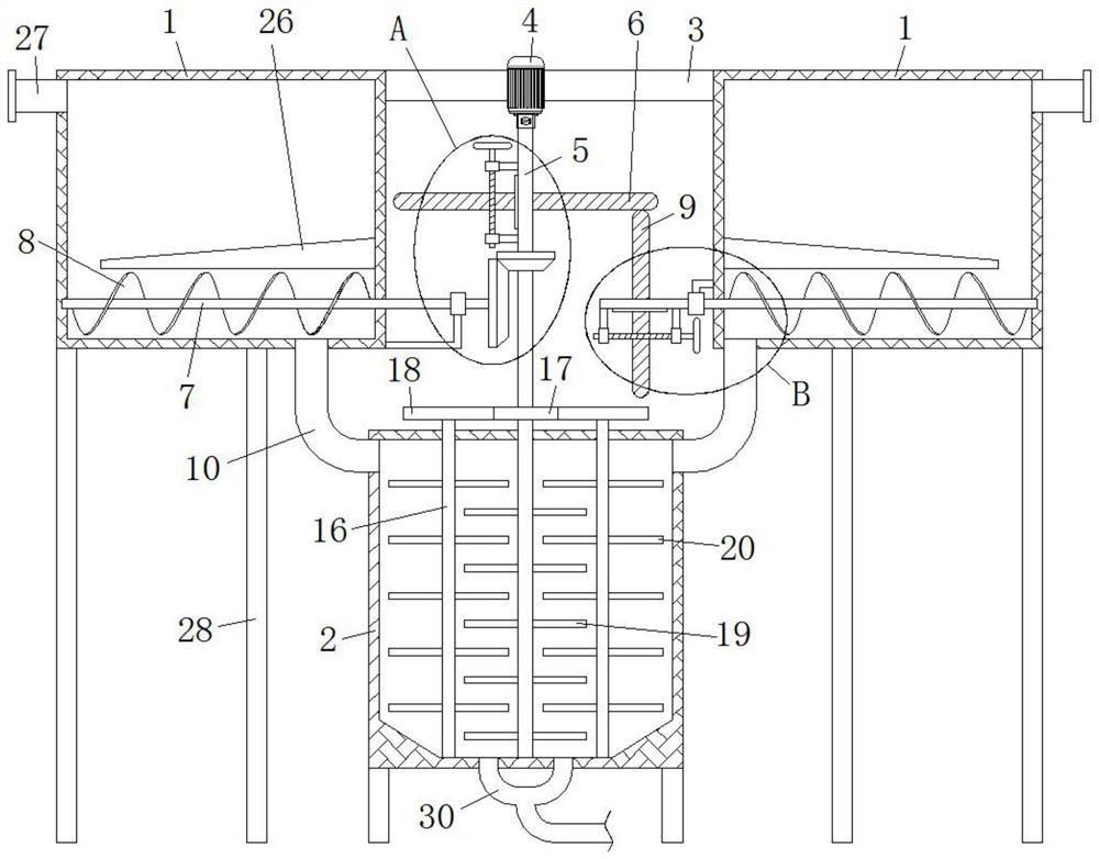 Automatic proportioning device for fertilizer production and proportioning method thereof