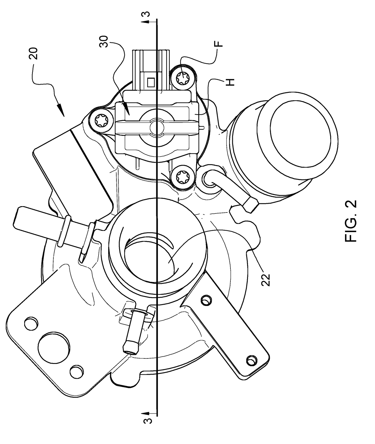 Compressor recirculation valve with valve seat structure for suppressing noise upon opening of valve