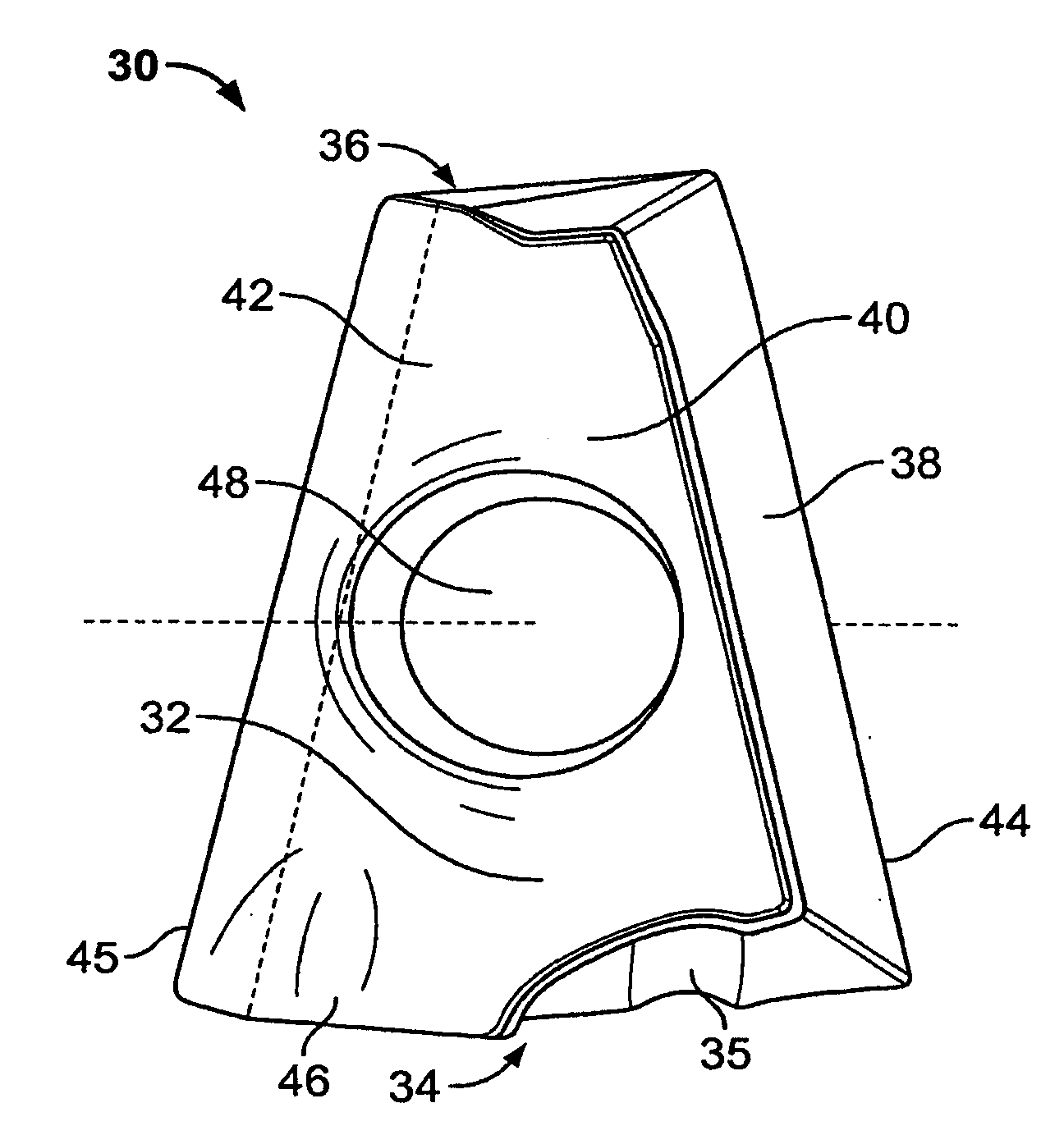 Indexable Cutting Tool Insert For Cutting Tools