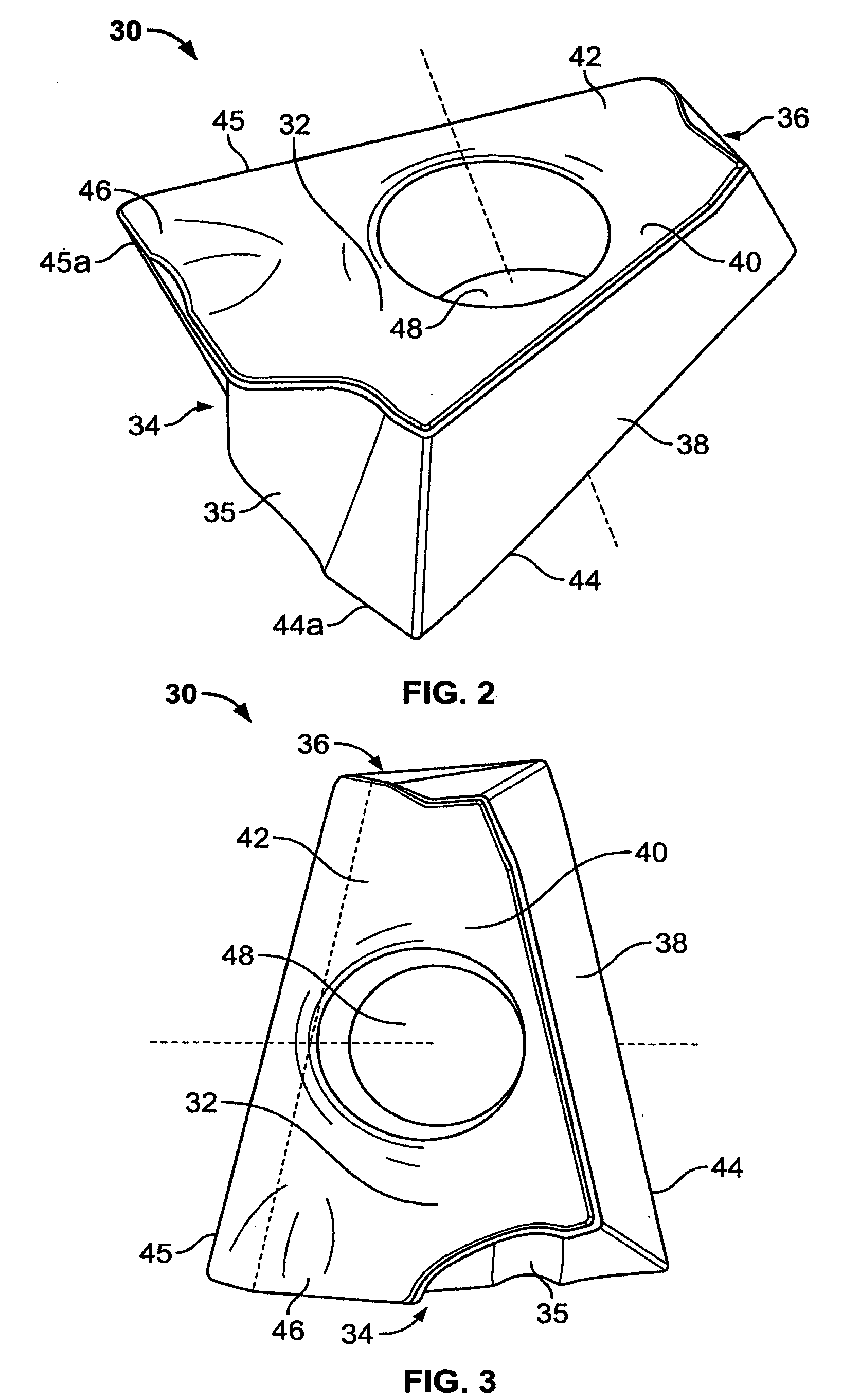 Indexable Cutting Tool Insert For Cutting Tools