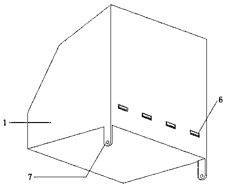 Control console used for material receiving machine