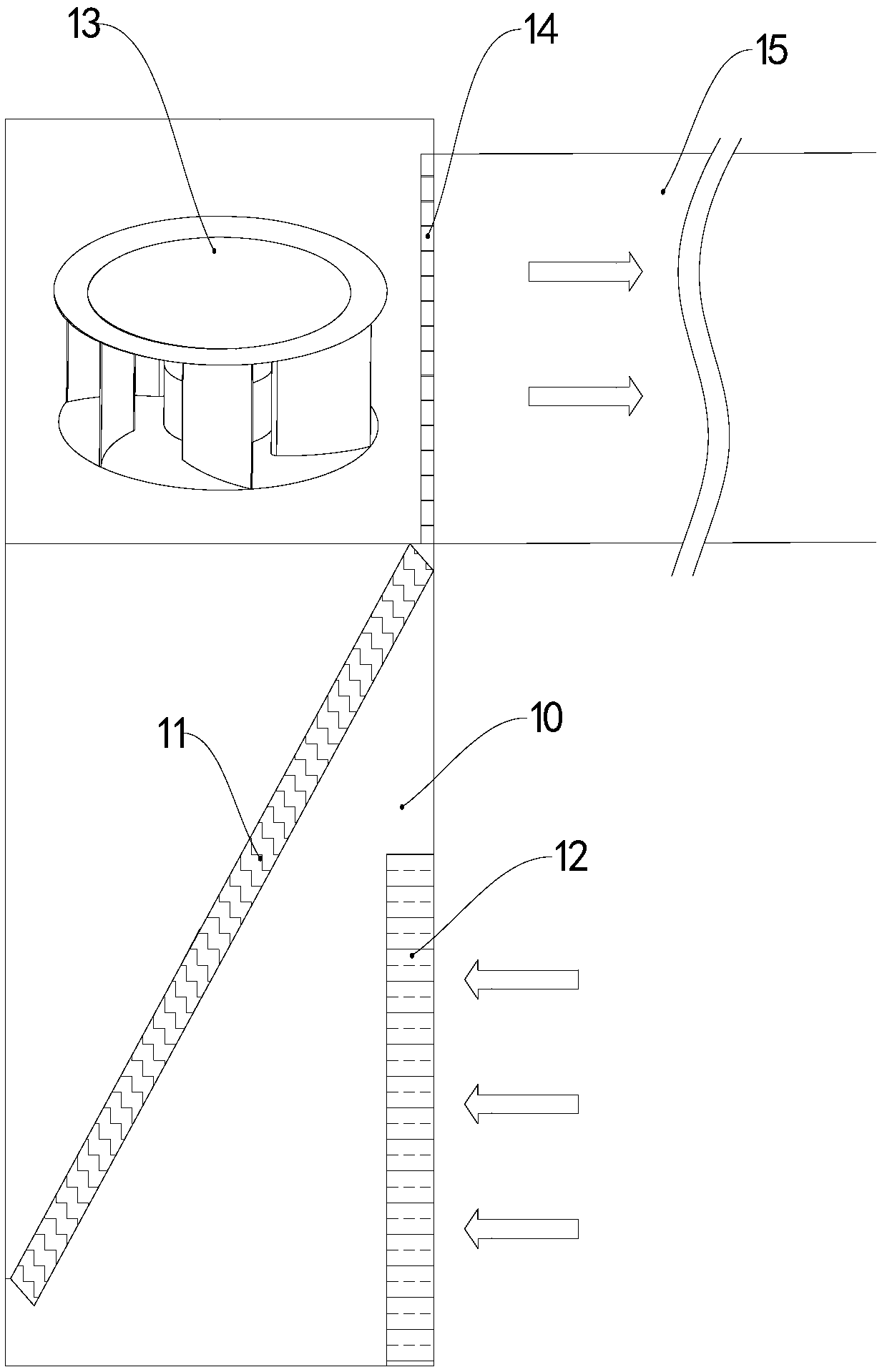 Draught fan control method and air conditioning system and air duct system and computer readable storage medium