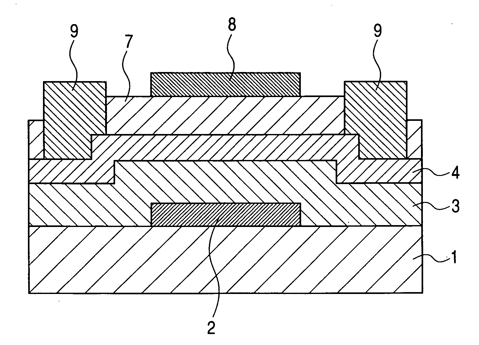 Thin film transistor and method of producing same