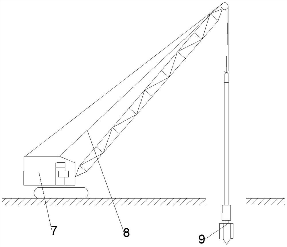 Telescoping Mechanism of Vibrating Crushed Stone Pile Machine