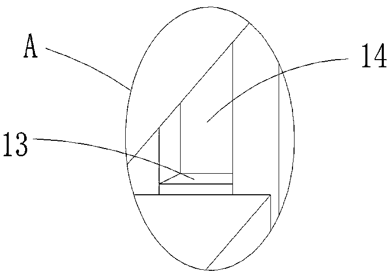 Stand column type strawberry planting device