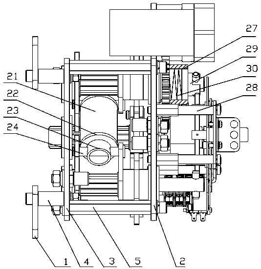 Three-position spring operating mechanism