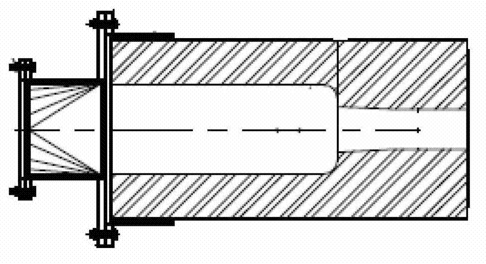 Furnace pressure control structure of rotary hearth furnace