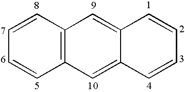 Electroluminescent device containing an anthracene derivative