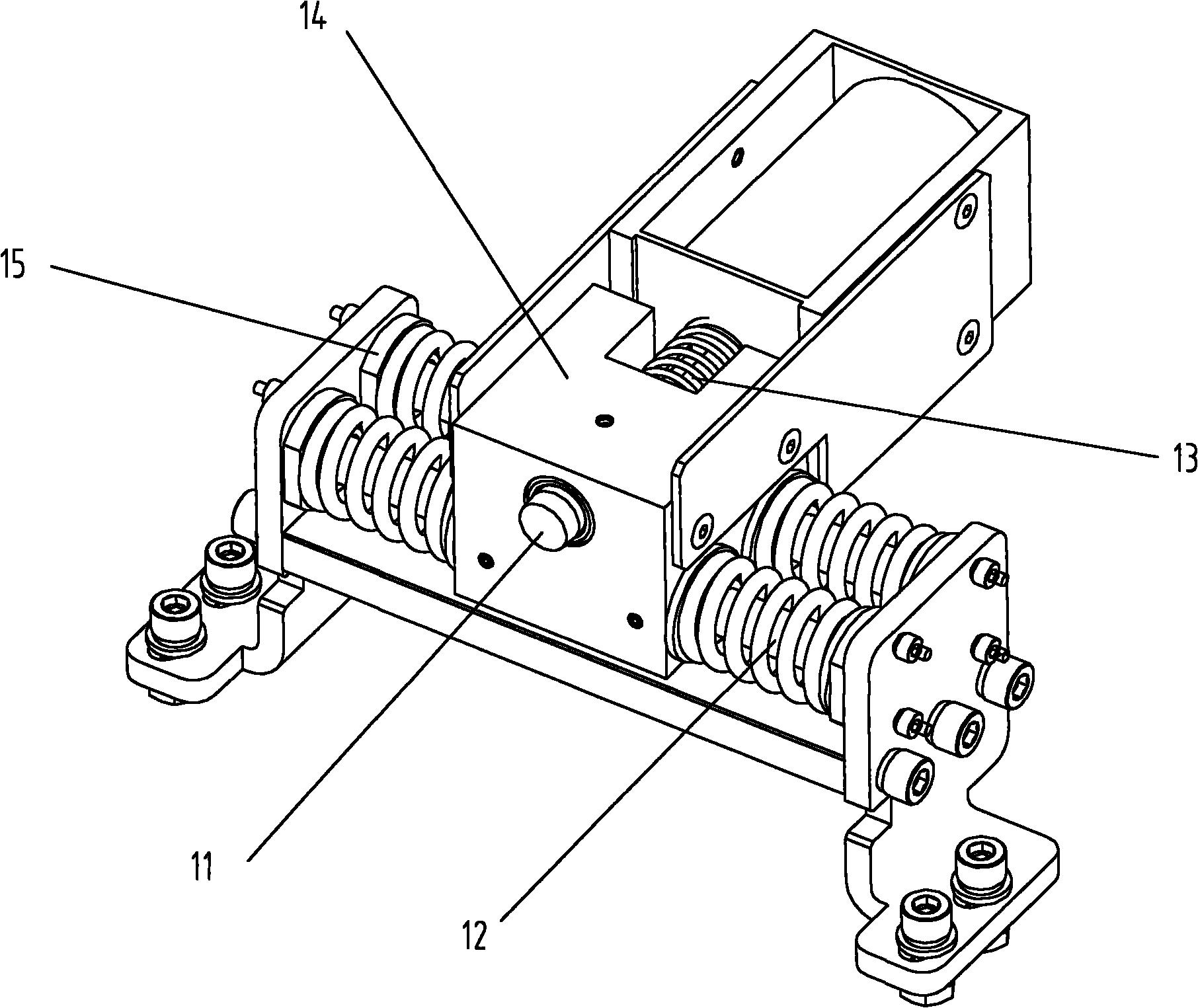 Positioning system of suspended medical device