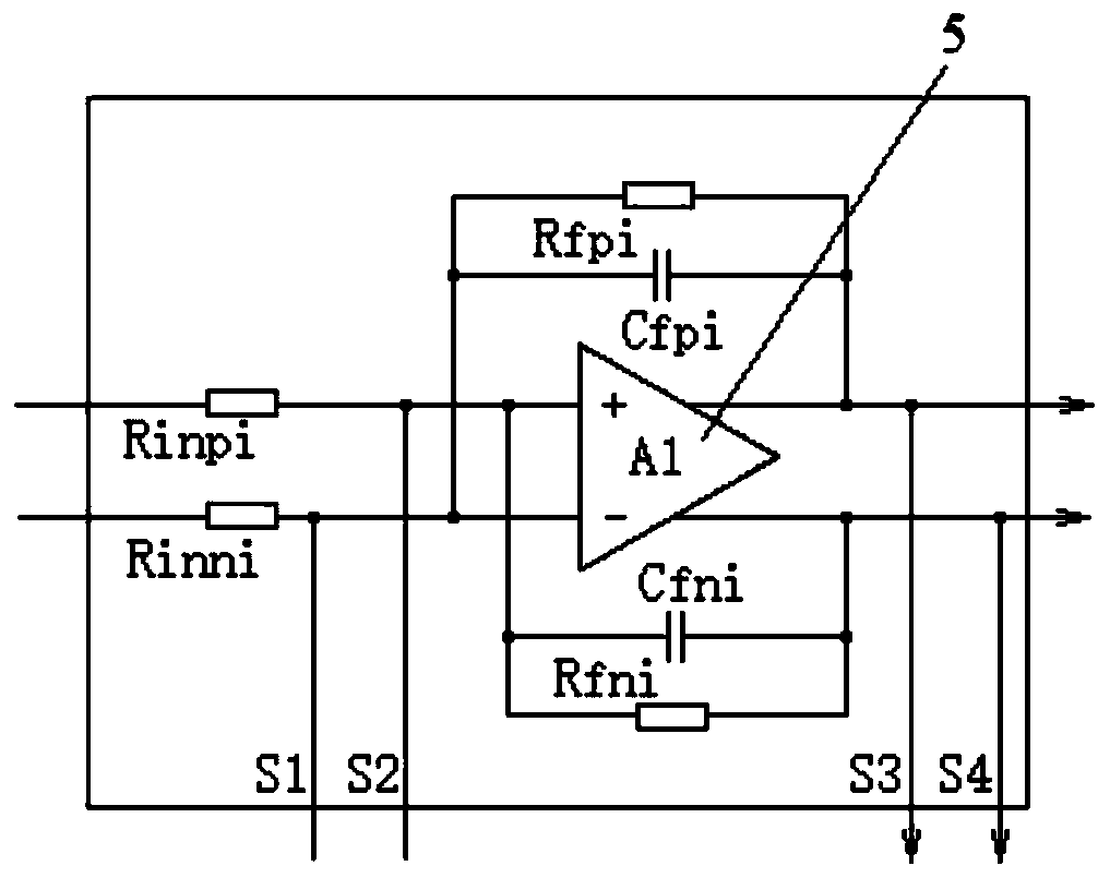 A multi-passband complex filter circuit