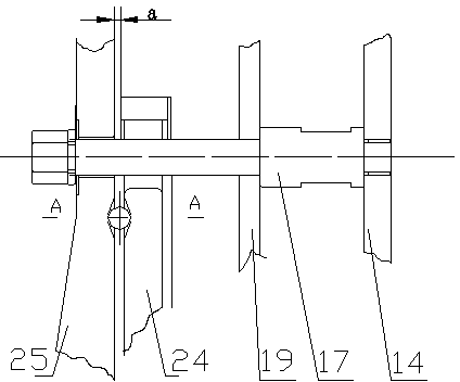 Steering linkage device of planet steering mechanism