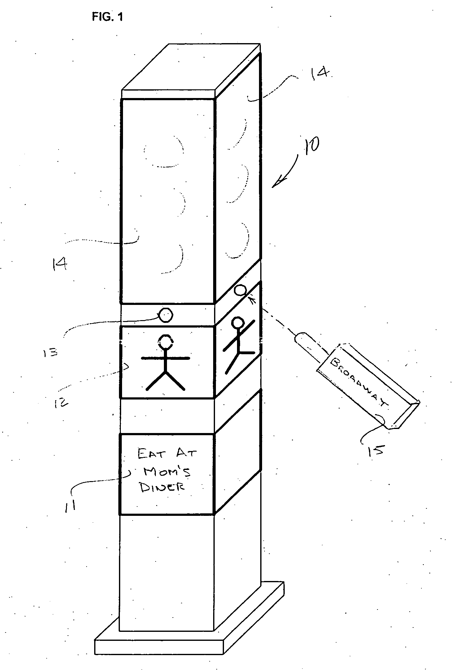 Interactive bulletin board system and method