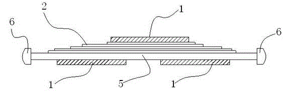 Radiation prevention three-dimensional paper cut and manufacturing method thereof