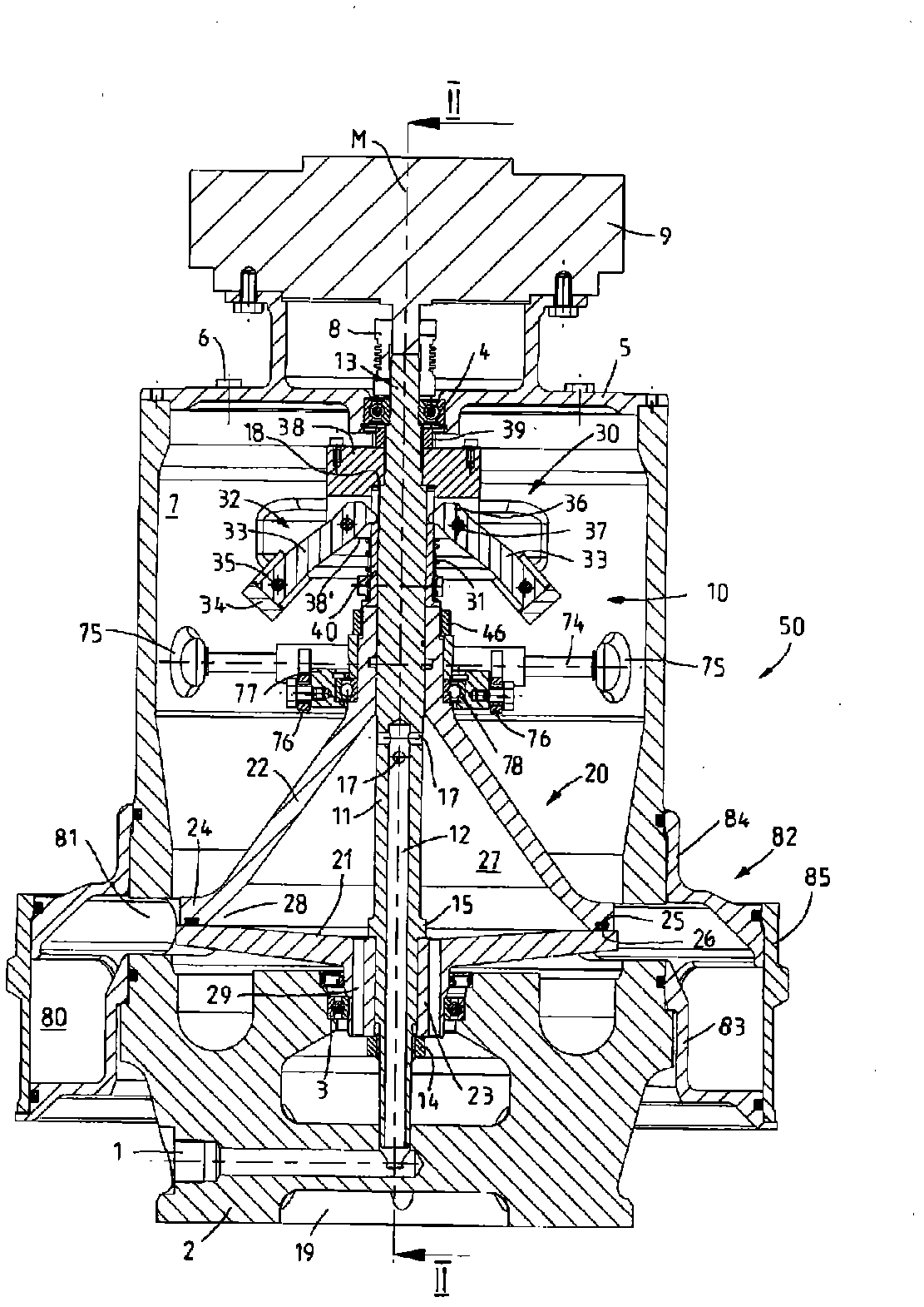 Centrifuge and centrifuge rotor for the same