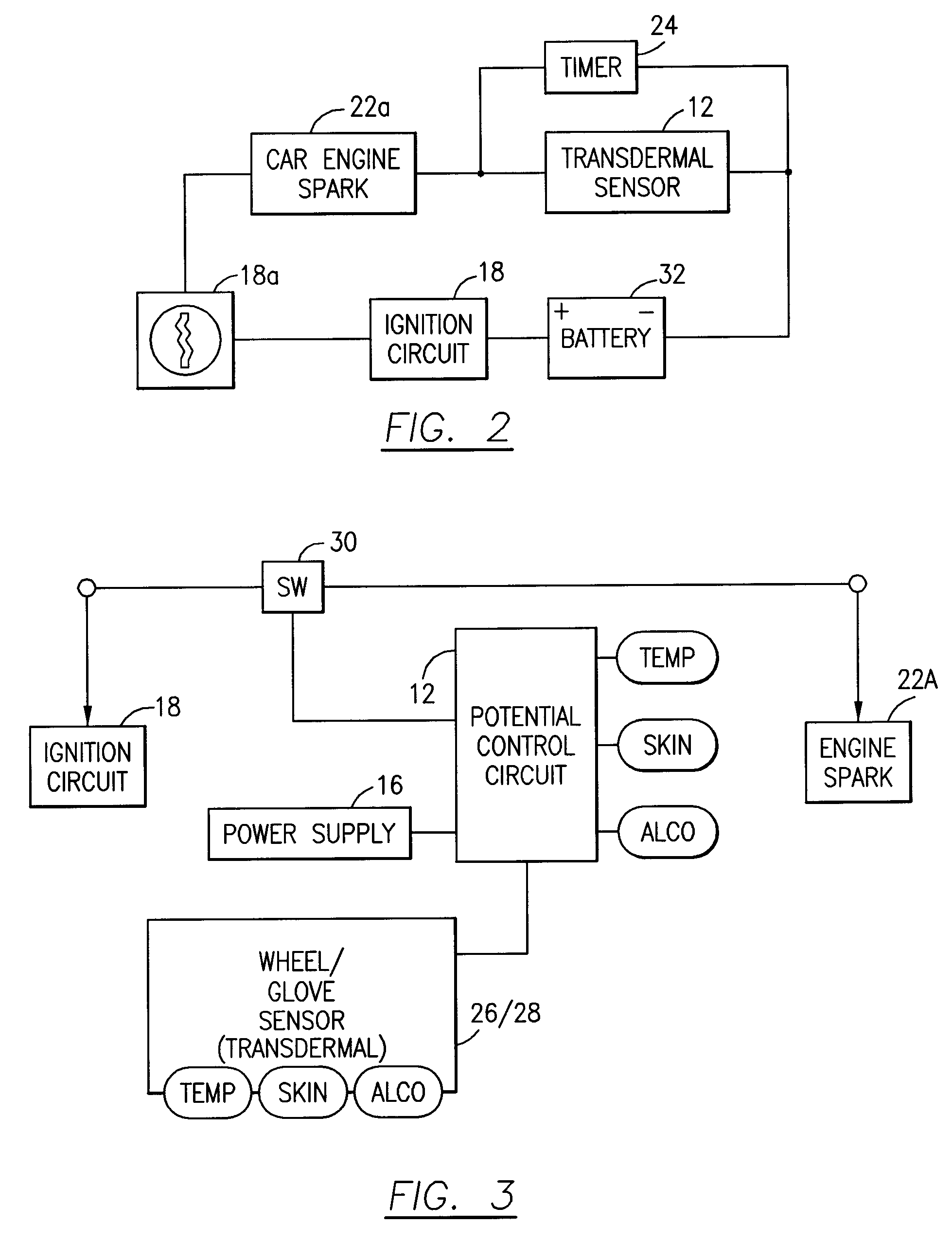 System and method for preventing the operation of a motor vehicle by a person who is intoxicated
