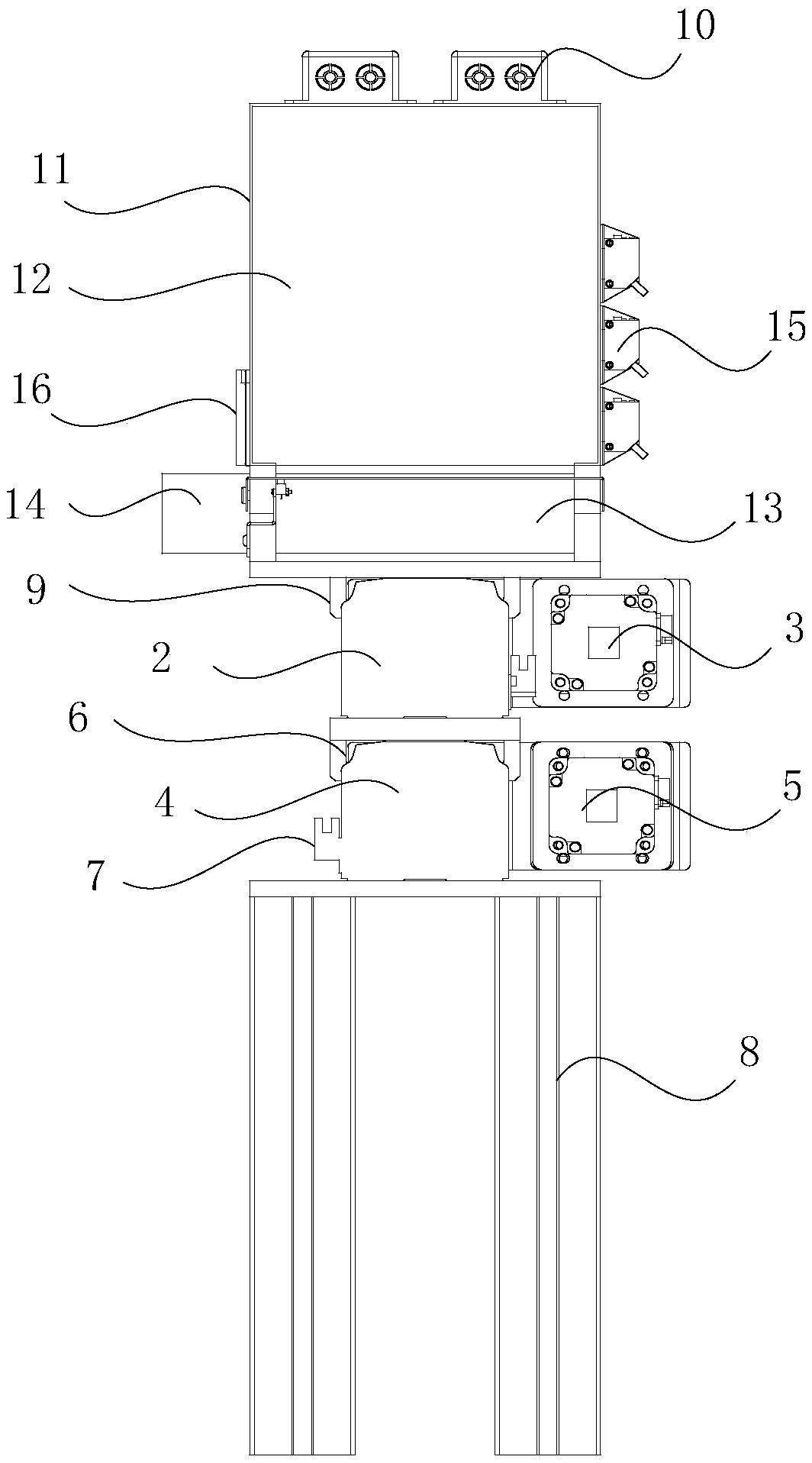 Container and push mechanism thereof