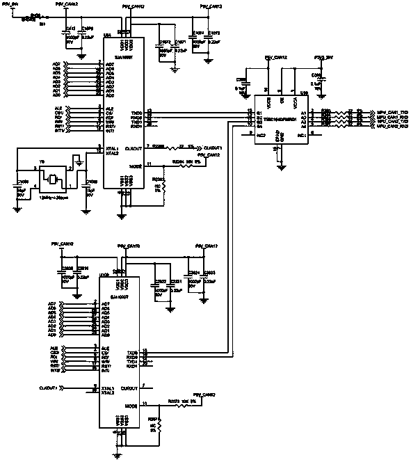 Multi-channel CAN vehicle information acquisition system based on 4G communication mode