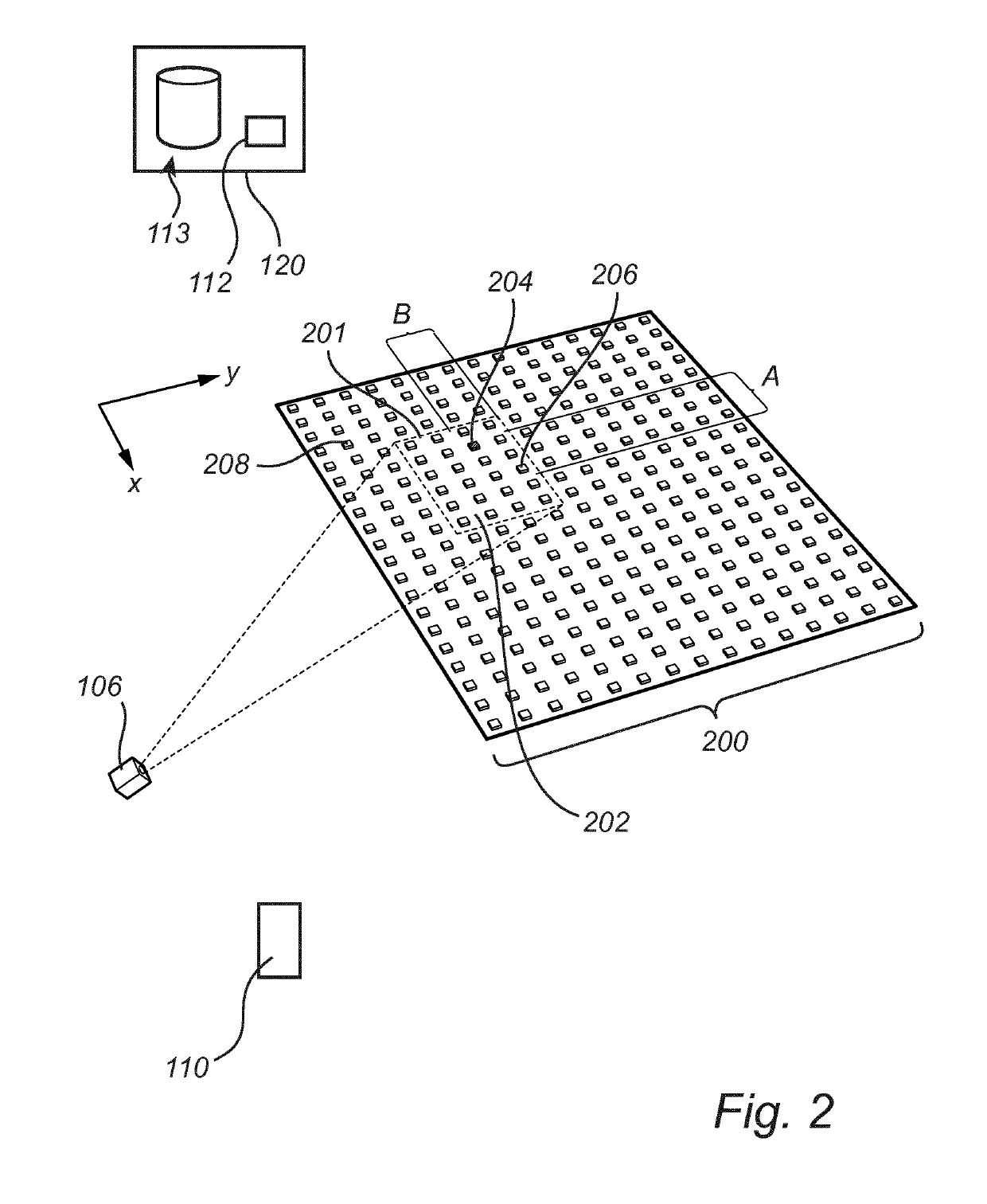 Method for automatic positioning of lamps in a greenhouse environment