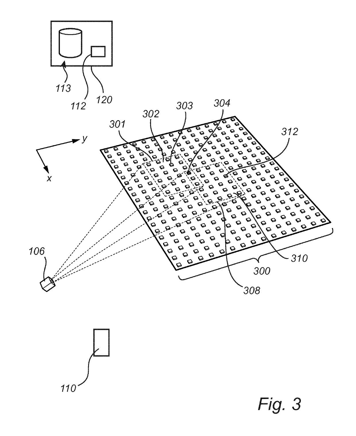 Method for automatic positioning of lamps in a greenhouse environment