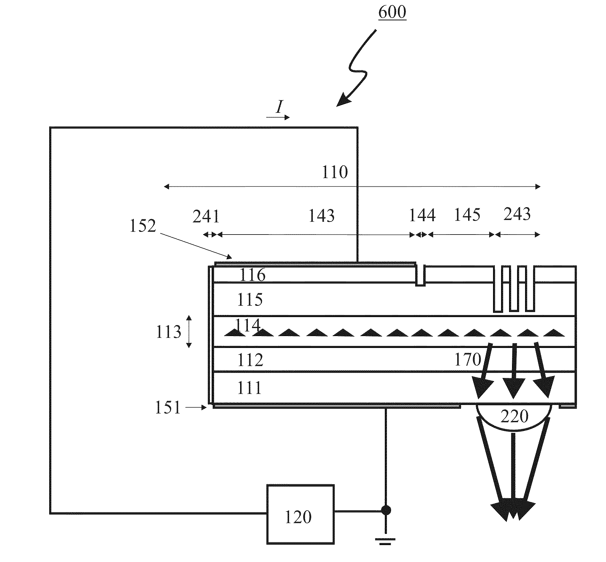 Semiconductor laser with low relative intensity noise of individual longitudinal modes and optical transmission system incorporating the laser