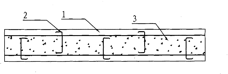 Integrally assembled steel-concrete superposed component and manufacturing method thereof