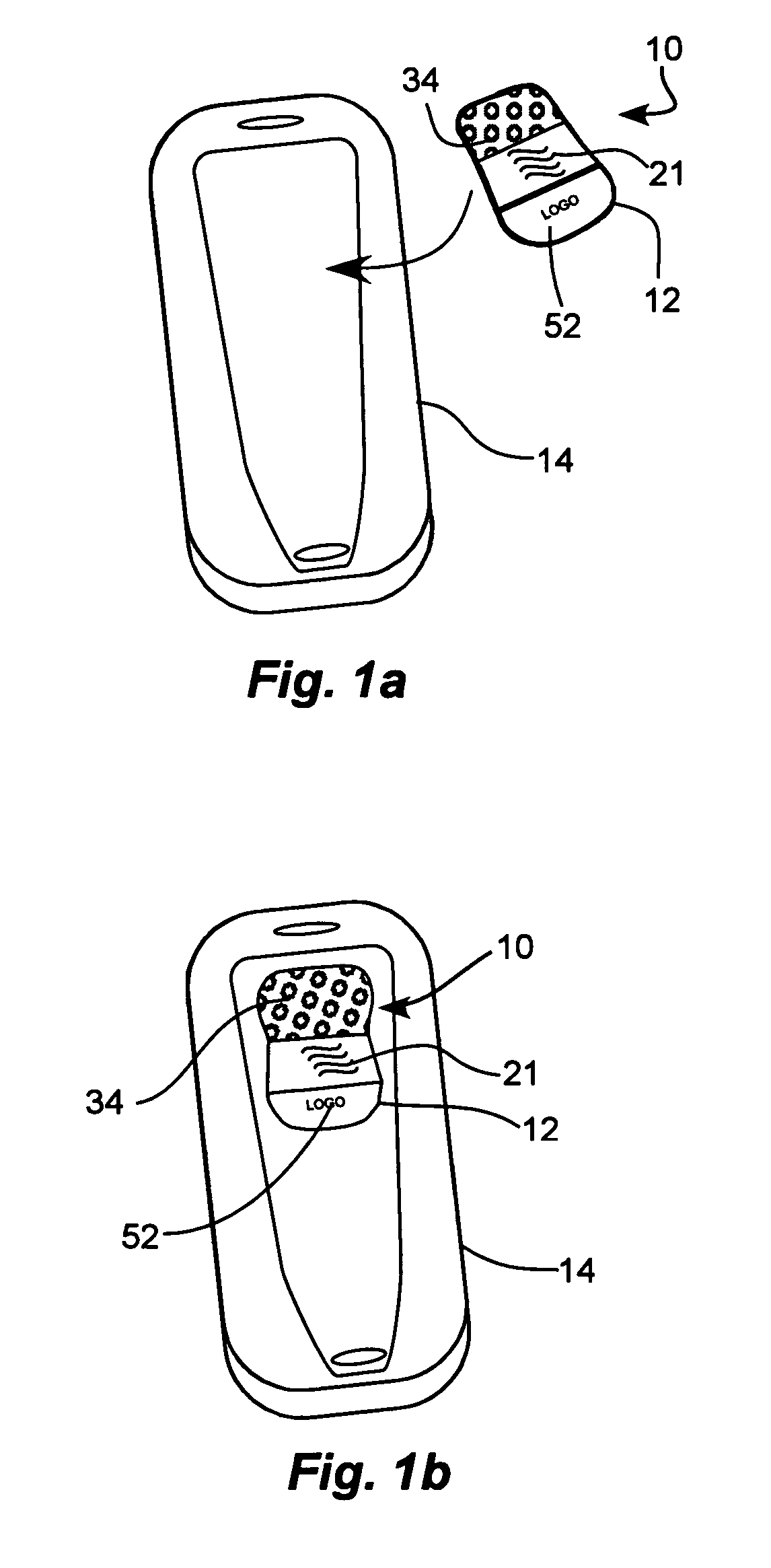 Frictional holding pad