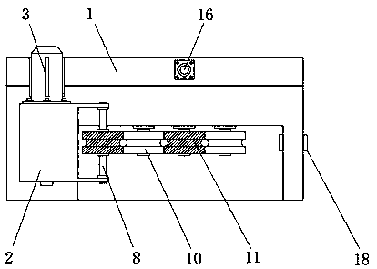 Wire drawing machine capable of improving the surface quality of a metal wire