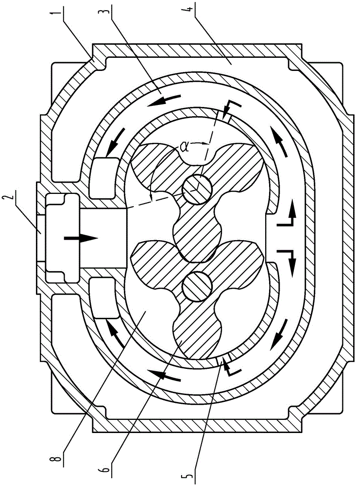 A Vertical Roots Dry Vacuum Pump