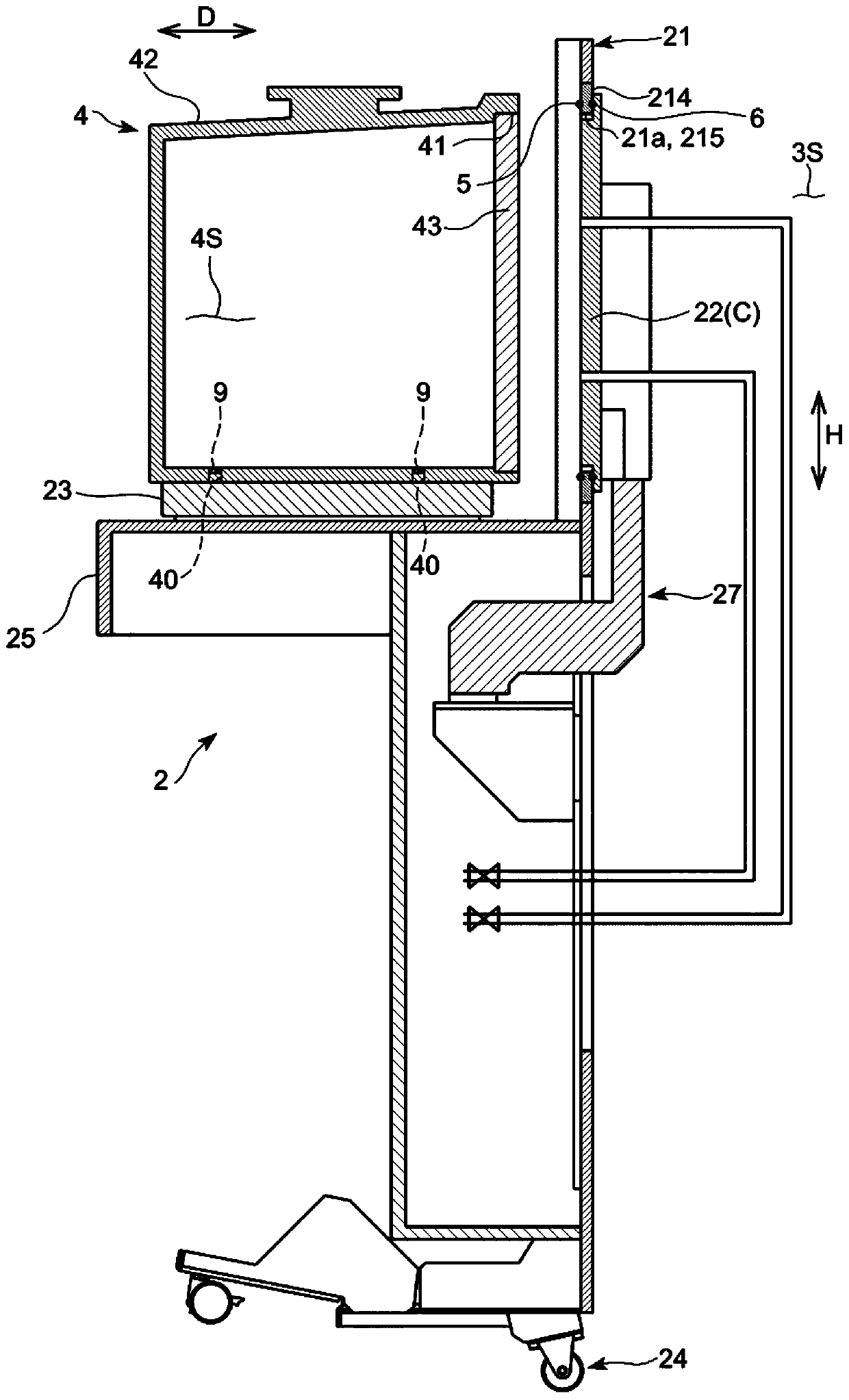 Substrate storage container management system, load port, and substrate storage container management method